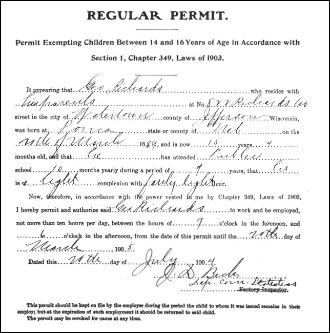 work permit
