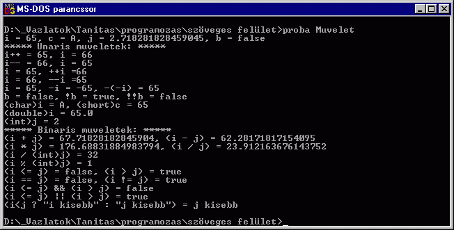 boolean char