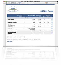 hsc timetable
