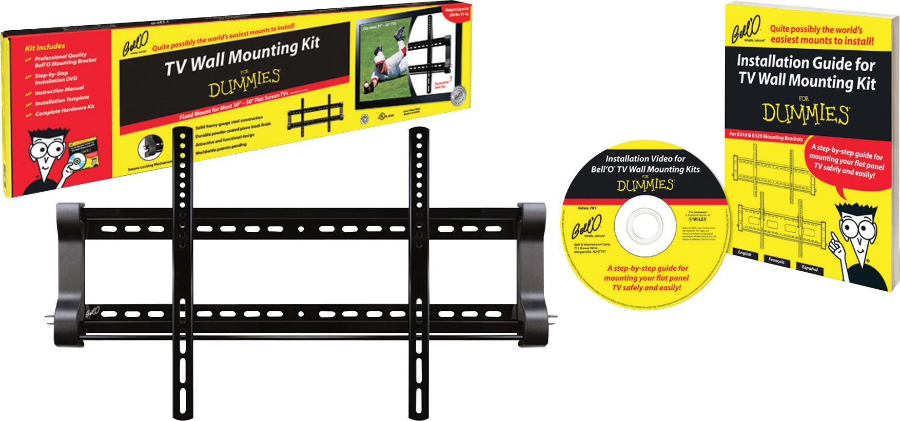 lcd plasma wall bracket