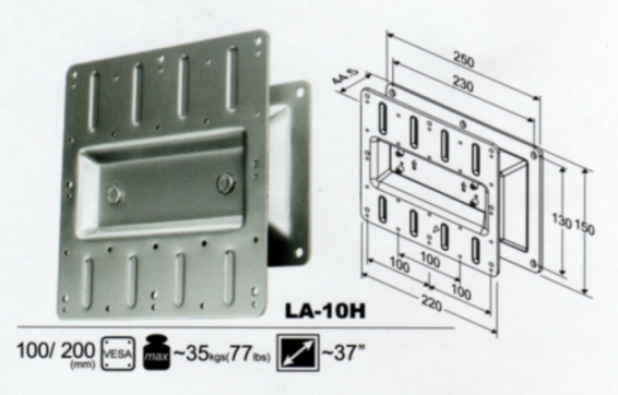 lcd wall bracket