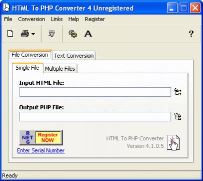 include php html