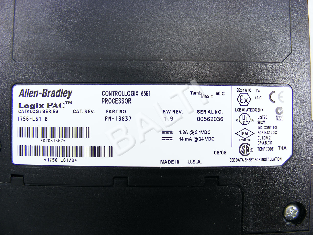 controllogix l61