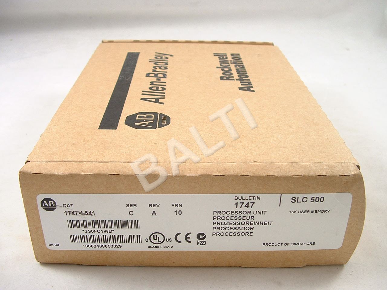 bradley 1747 l541