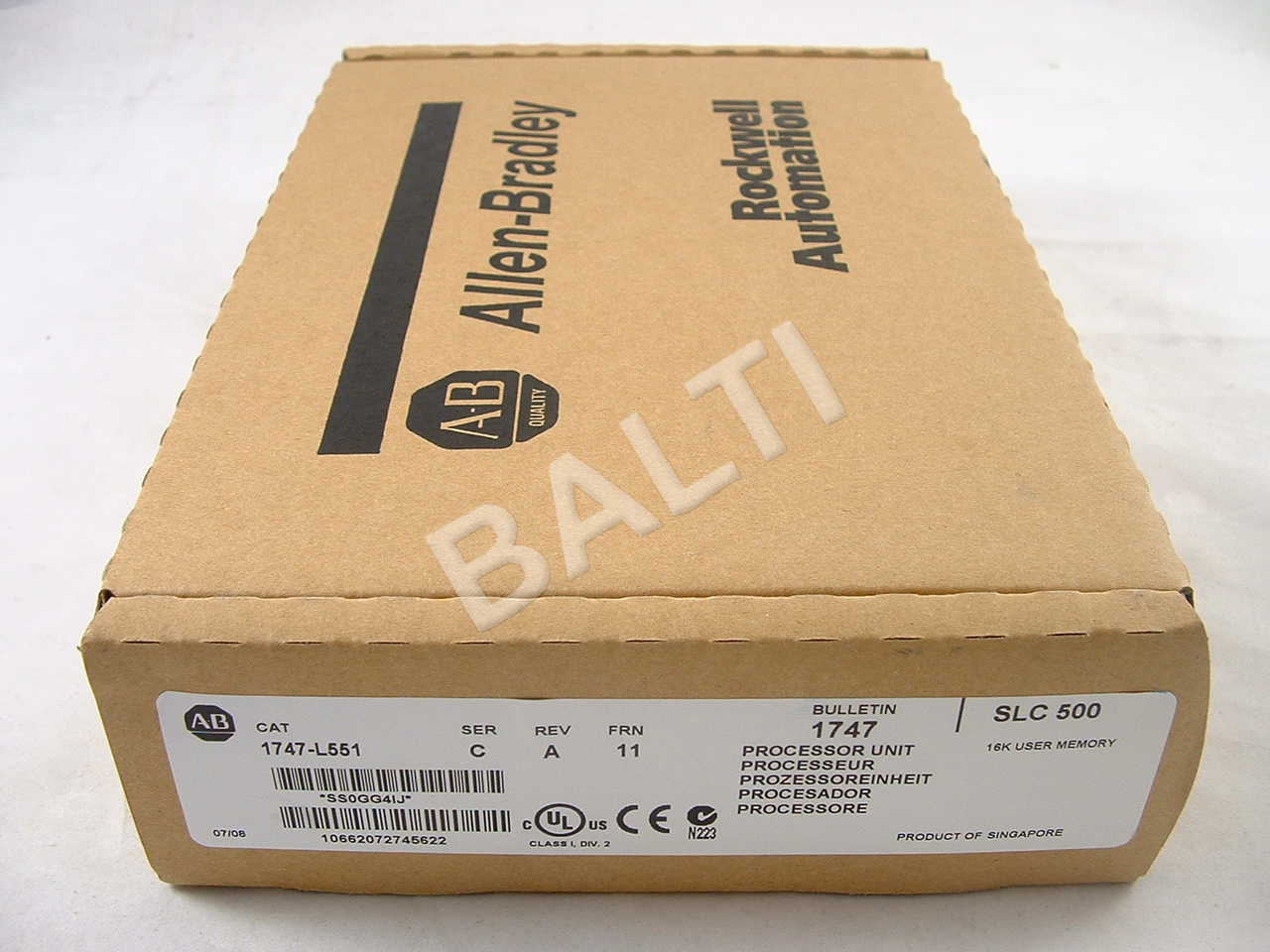 bradley 1747 l551