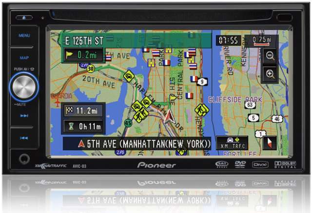 pioneer avic d3 software