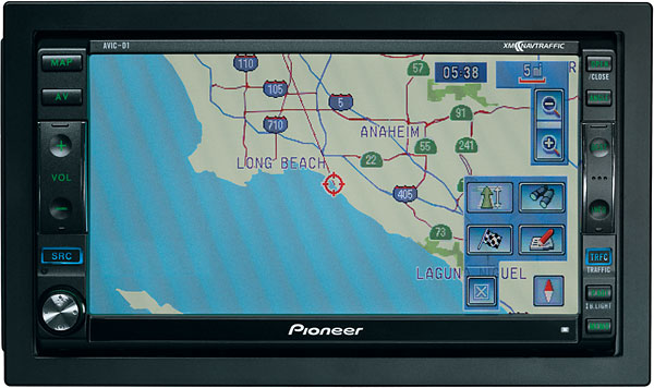 pioneer avic d1 gps