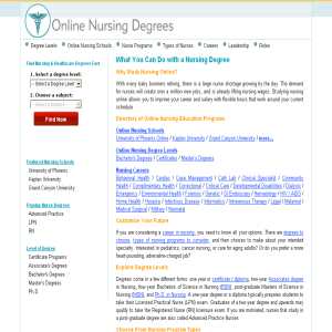 distance nursing degree