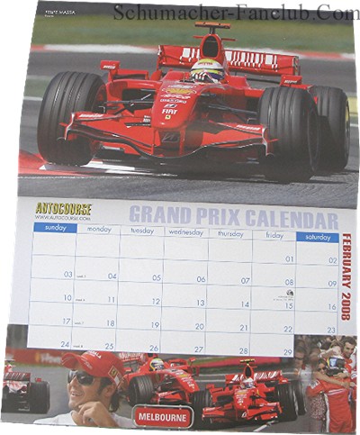 formula 1 calendar