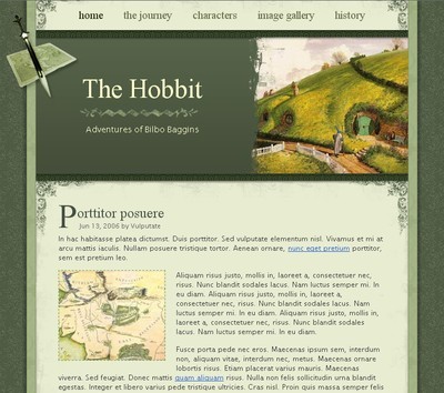 website template
