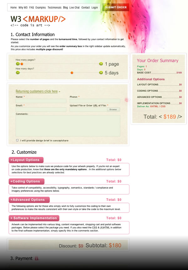psd to html
