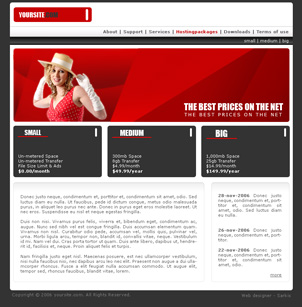 website template