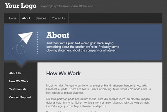 psd to xhtml