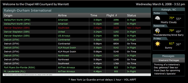 flight status