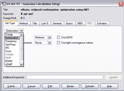 gaussian am1