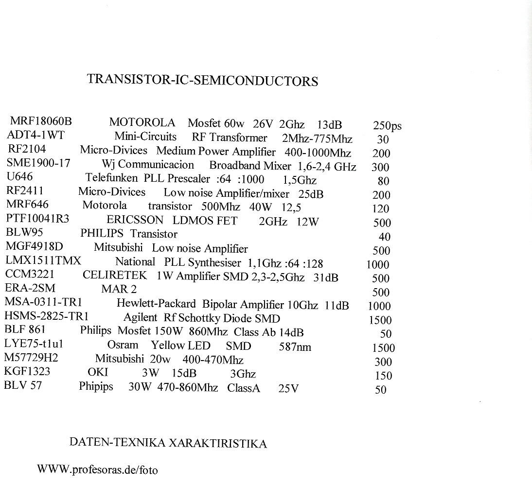 transistor ic