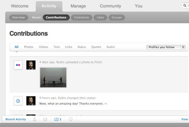 is activity
