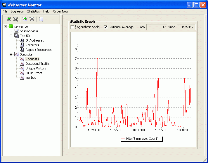 web server monitor